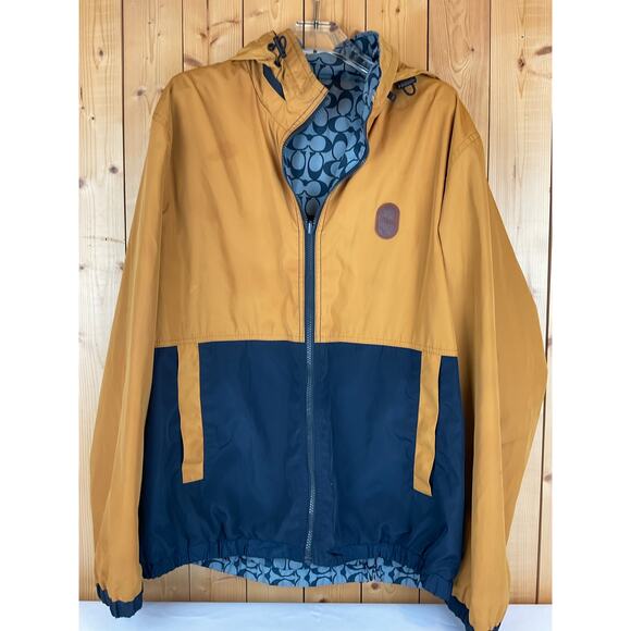Coach Other - Coach Reversible Monogram Windbreaker Jacket, *EST SIZE L*